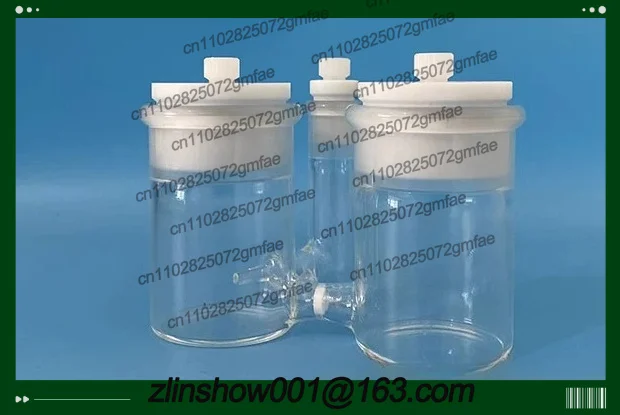 50Ml sealed three H-shaped electrolytic cell/extremely unsealed sand core