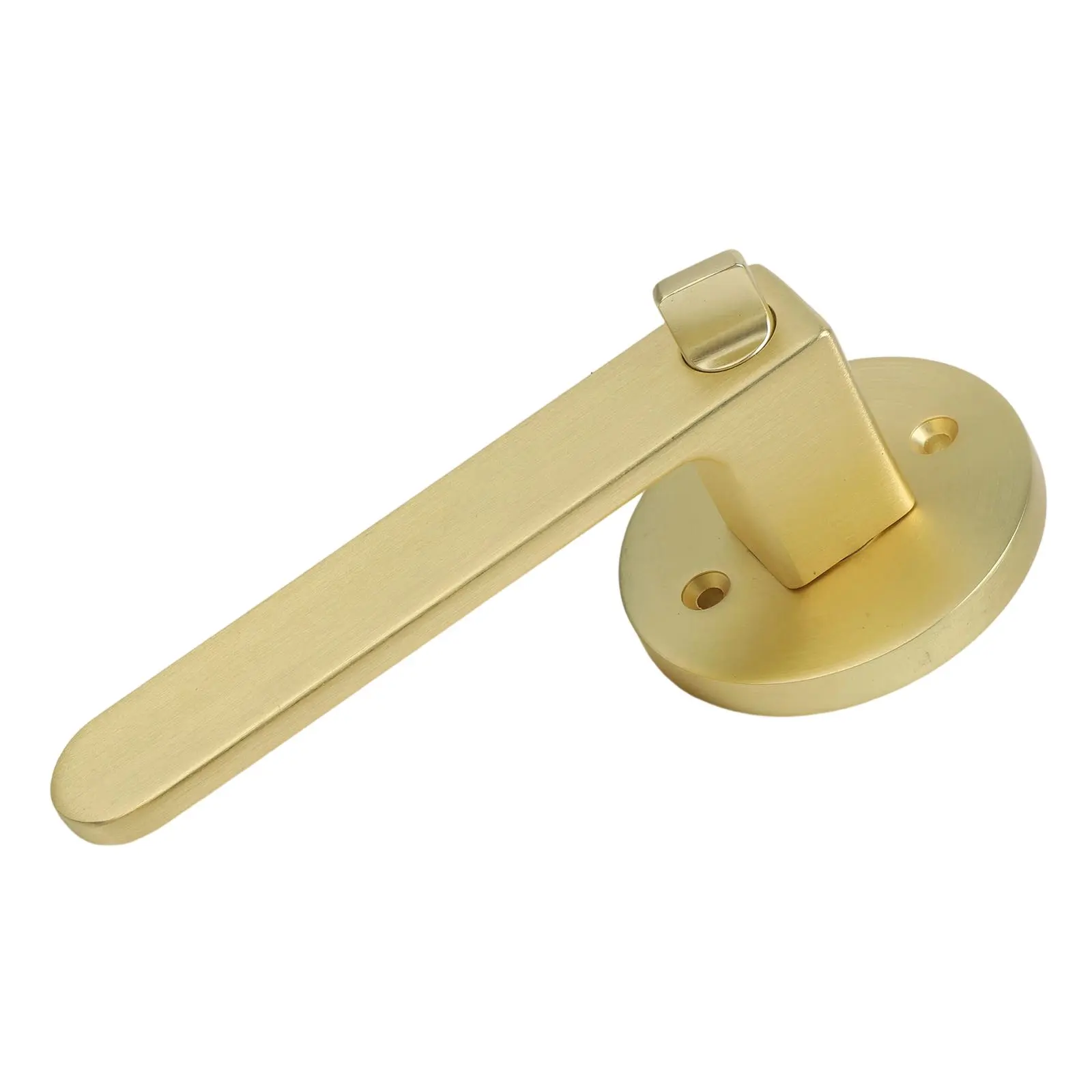 

Трехпозиционный замок для ванной комнаты с красно-зеленым индикатором для повышения конфиденциальности и надежной блокировки внутренних дверей