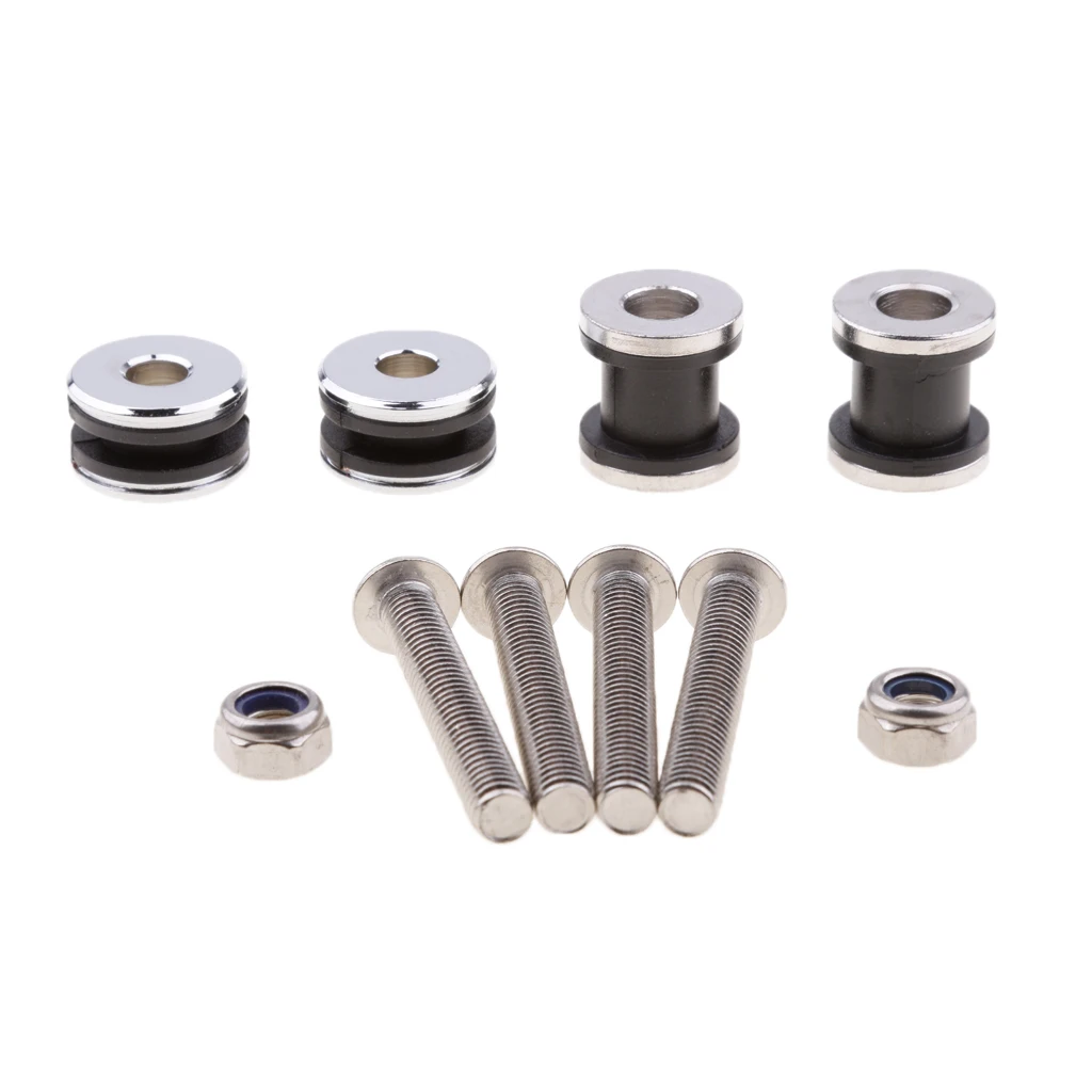 

Heavy Duty Hardware Bolt Kit Mounting Screws and Nuts Steel Alloy Fasteners for Detachable Sideplates Breakout