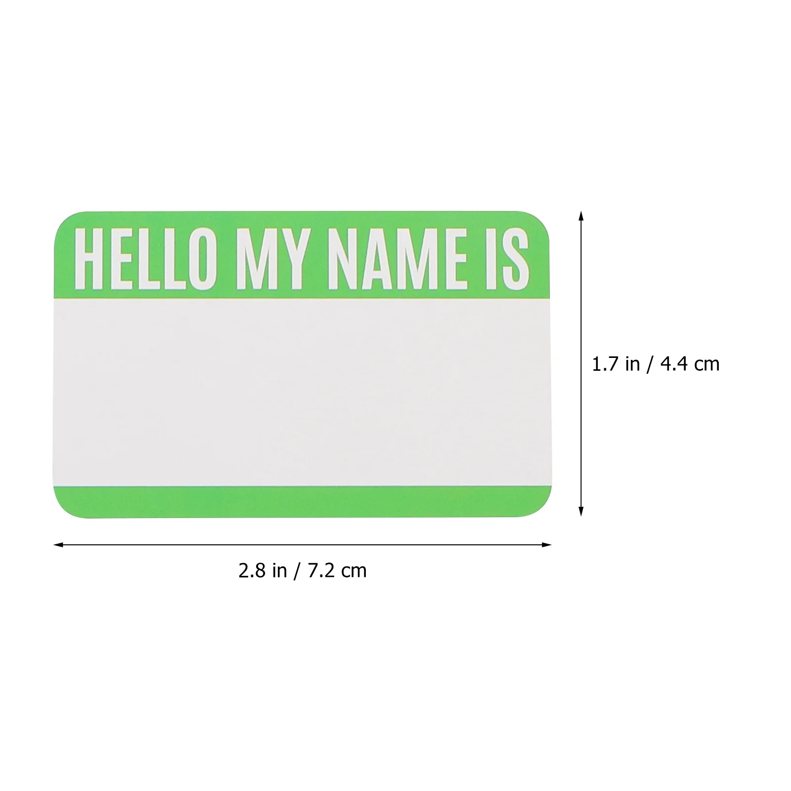 

10 Sheets Name Stickers Sorting Tags Blank Self-Adhesive Label Stickers for Office Home Classification Organization