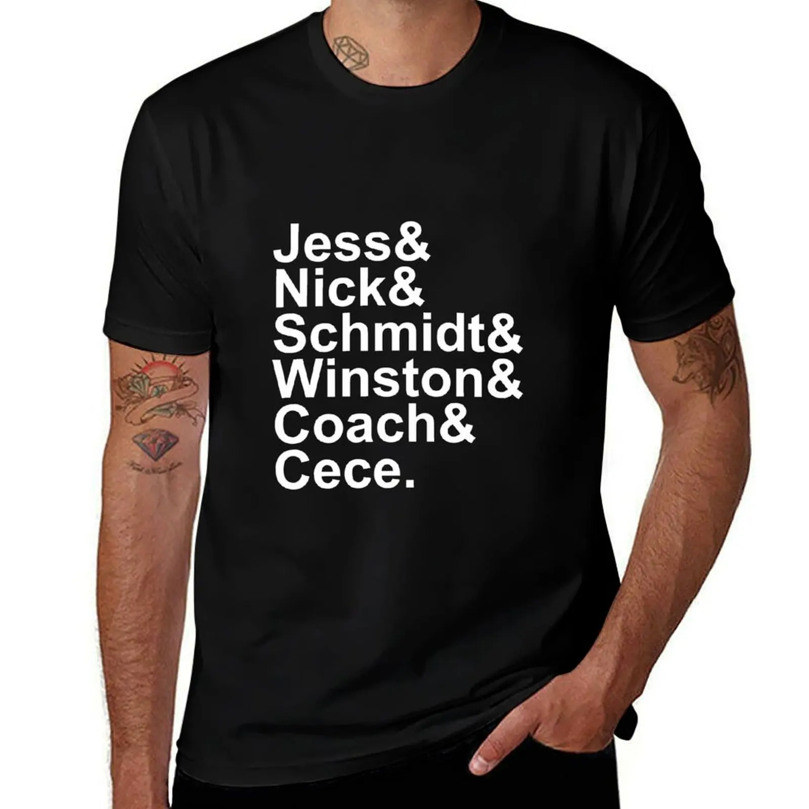 New Girl Name Design- White Text T-Shirt essential t shirt cotton t shirts high quality T-Shirt