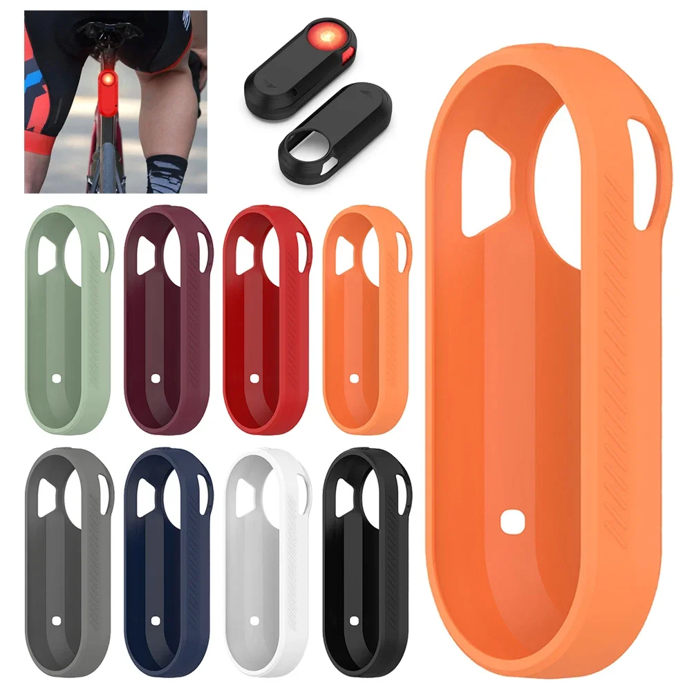 Soft Silicone Shells for Garmin Varia RCT 715 Camera Tail Light Housing Anti-scratch Sleeve Dustproof Washable Protective Cover