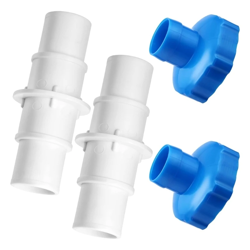 Essential Pool Hose Accessories Pool Hose Adapter Hose Conversion Adapter Professional Hose Connector Plastic Texture Dropship