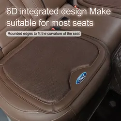 Car Seat Cushion Seasons Breathable Front Chair Seat Non-Slip Pad Cover For Ford Mondeo Fiesta STRACING F150 Ranger Mustang Kuga