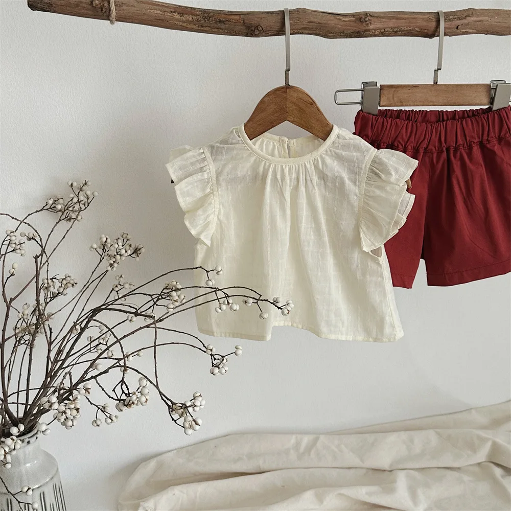 2025-verao-bebe-meninas-camisas-manga-alargamento-crianca-base-camiseta-opcao-shorts-vermelhos-infantil-meninas-base-topos