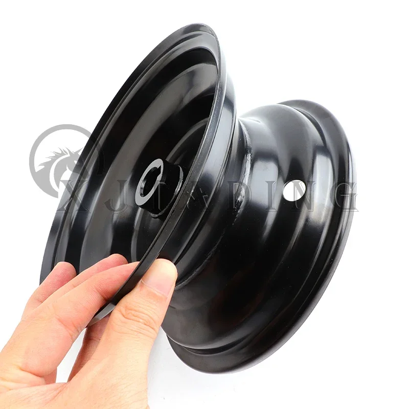 6 inch Iron Rims Keyway Wheels For Small ATV Go Kart Buggy Razor Scooter Lawn mower 13X5.00-6 145/70-6 Tires Accessories