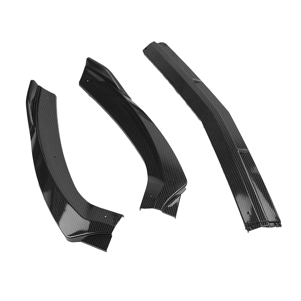 

Front Bumper Spoiler Lip Splitter Body Kit For Mercedes Benz CLA Class W117 2017-19 CLA180 CLA200 CLA250 Sedan Standard Version
