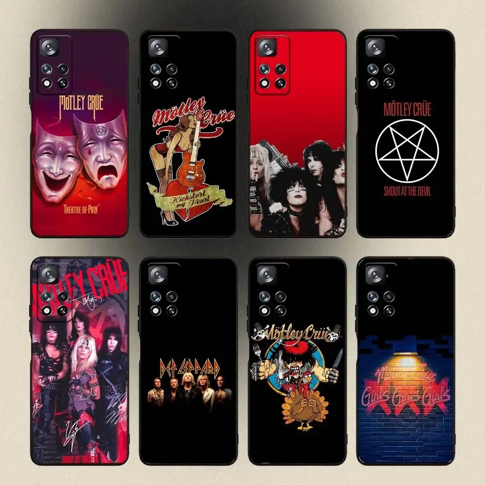 

M-MotleyS Rock C-CrueS Phone Case For Samsung Galaxy A 91,80,73,72,53,52,51,22,5G,Plus,J,Note Soft Black Cover