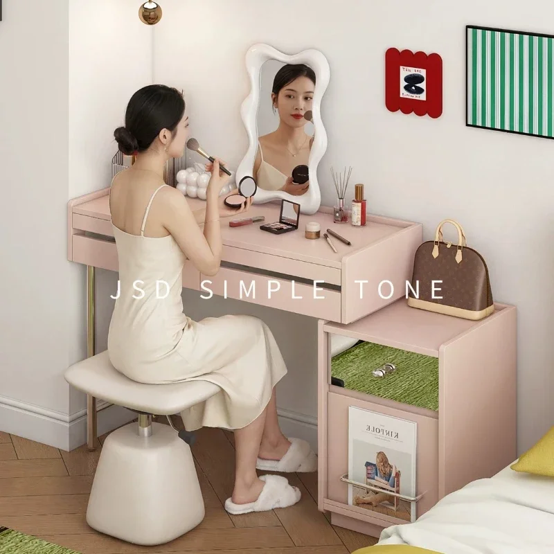 FG Modern Living Room Vanity Table Comfortable Cosmetics Wood Luxury Dressing Table Organizer Makeup Vestidores Trendy Furniture