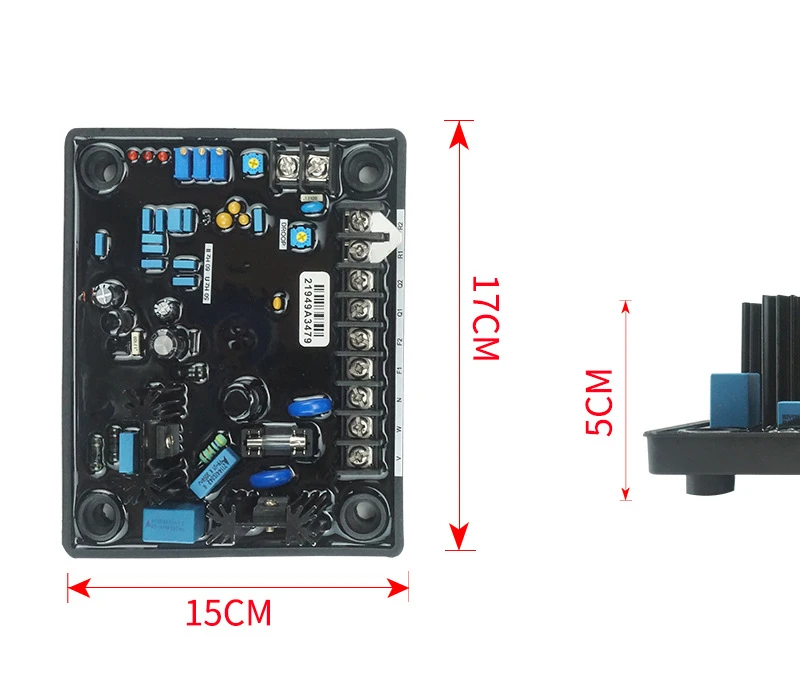 Generator Set Voltage Regulator AVR R150 Excitation Voltage Regulator Board Automatic Voltage Regulator