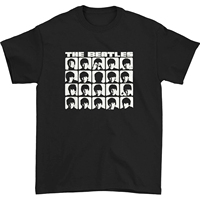 Beatles Hard Days Night Faces Mono T-shirt High-end Luxury Is for Both Men and Women Top Y2k 2026 Summer