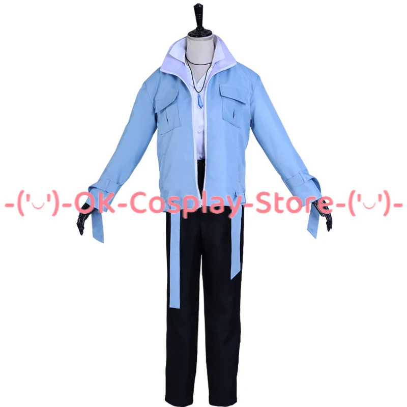 Game Nu: Carnival Eiden Cosplay Costumes Fancy Party Suit Coat Shirt Pants Full Set Halloween Carnival Uniforms Custom Made