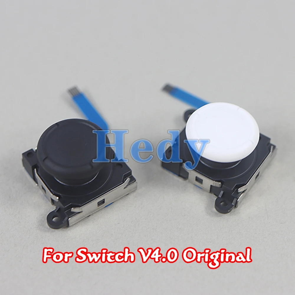 1 unidad Original nueva pieza de reparación del controlador Joy Con 4,0 Joystick 3D con Cable flexible para NS Nintendo NS Switch V4 Joystick 3D