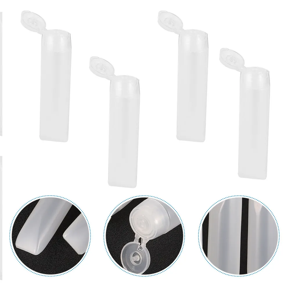 10Pcs High-Quality Leak-Proof Travel Lotion Bottles Shatter-Proof Refillable Dispenser for Cream Shampoo Body Wash