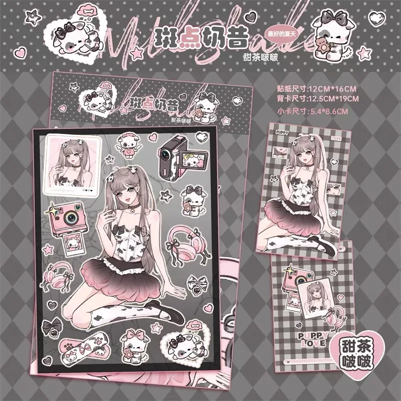 2025 новый стиль милых наклеек для девочек