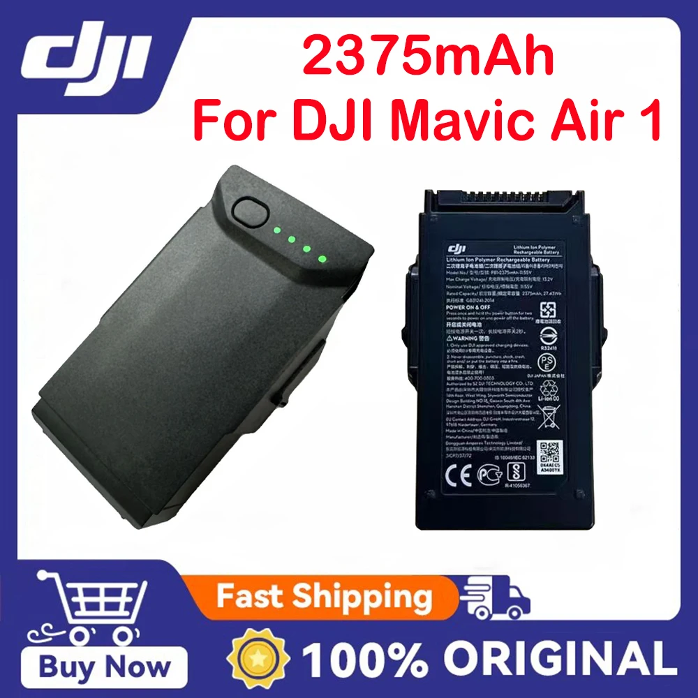 Intelligent Flight Original Battery For DJI Mavic Air 1 Drone Rechargeable Replacement 2375mAh 21 minute Flight Time Accessories