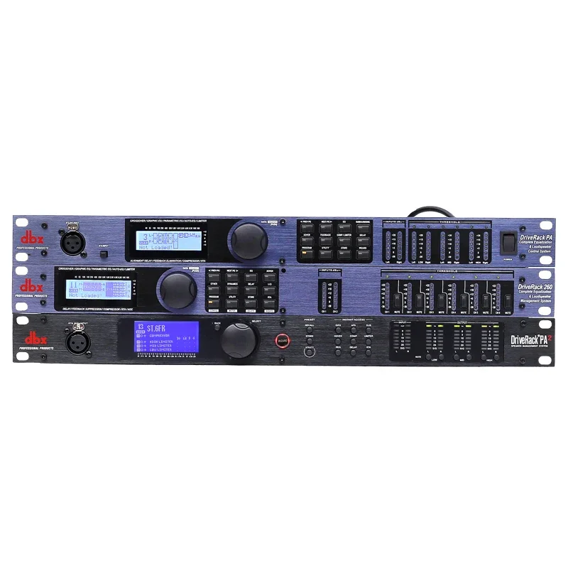 For DBX PA/PA2/260/360/AFS2 professional digital audio processor speaker frequency matrix