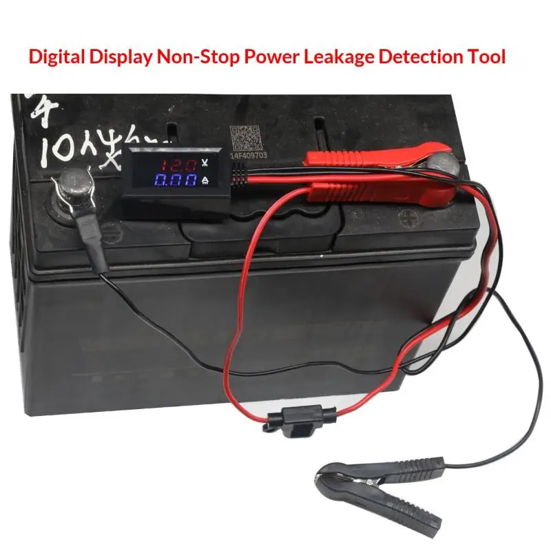 Vehicle Battery Leakage Detector Stable Performance Fast Testing Tool for Professional Auto Mechanic Daily Work 1PC