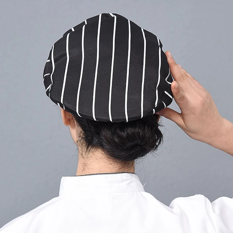 Food Service Cook Cap Hotel Catering Chef Waiter Working Hat Kitchen Baking Cap Cafe Bar Bubble tea shop Men Women Workers Beret