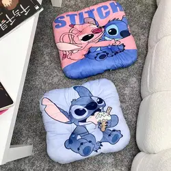 Comfortable Lilo & Stitch Seat Cushion Chair Cartoon Stitch Angel Sitting Cushion Back Cushion Soft Thickened Girl Home Decor