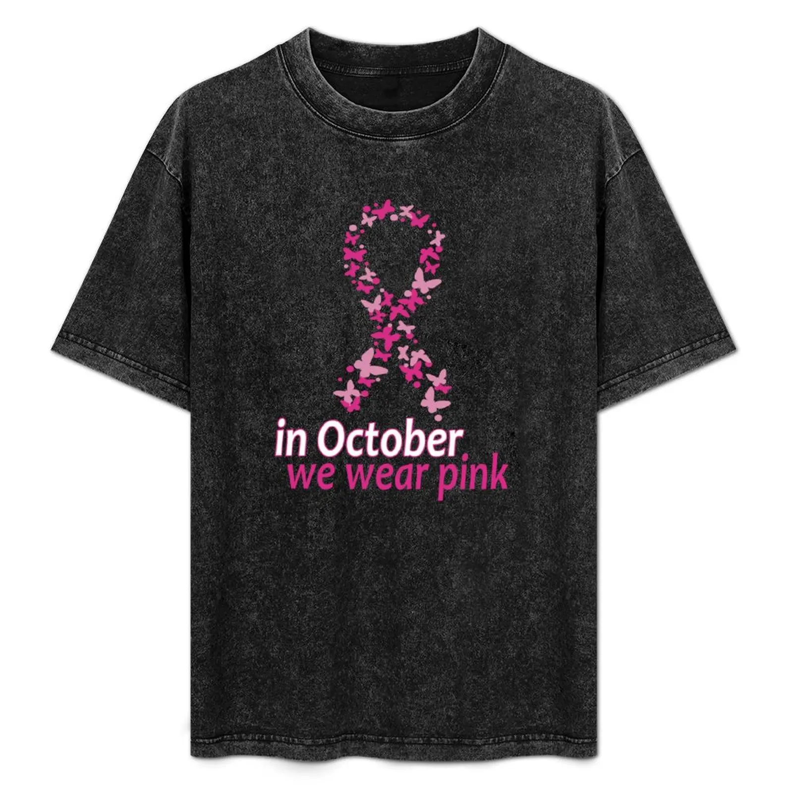 

Breast Cancer Awareness Support Gift T-Shirt Thanksgiving Casual Tee