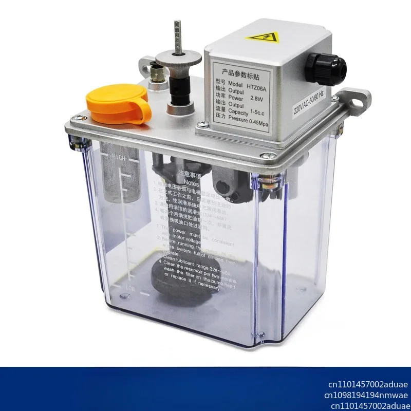 Electric Intermittent Lubrication Pump Automatic CNC Machine Tool Lubricator Lathe Milling Machine Lubricating Oil Pump  220V
