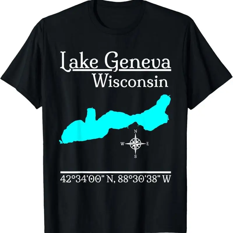 Футболка Lake Geneva Wisconsin Футболка Lake Geneva Wisconsin