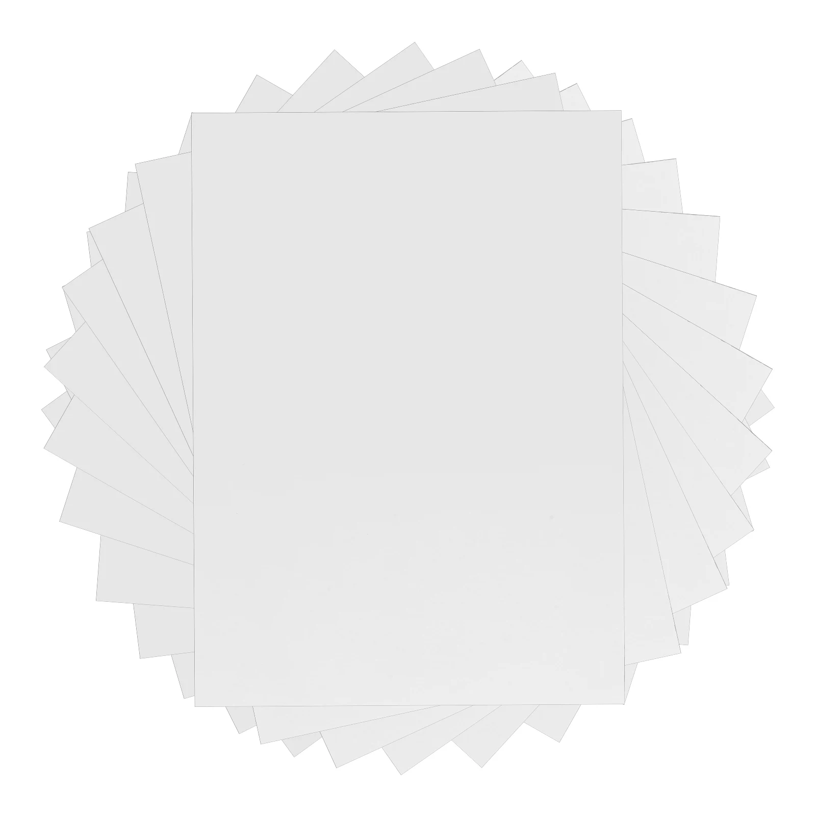 

30 Sheets Printer Paper Label Stickers Printable Vinyl Glossy Cardstock Adhesive Compatible Bright Colors Photos