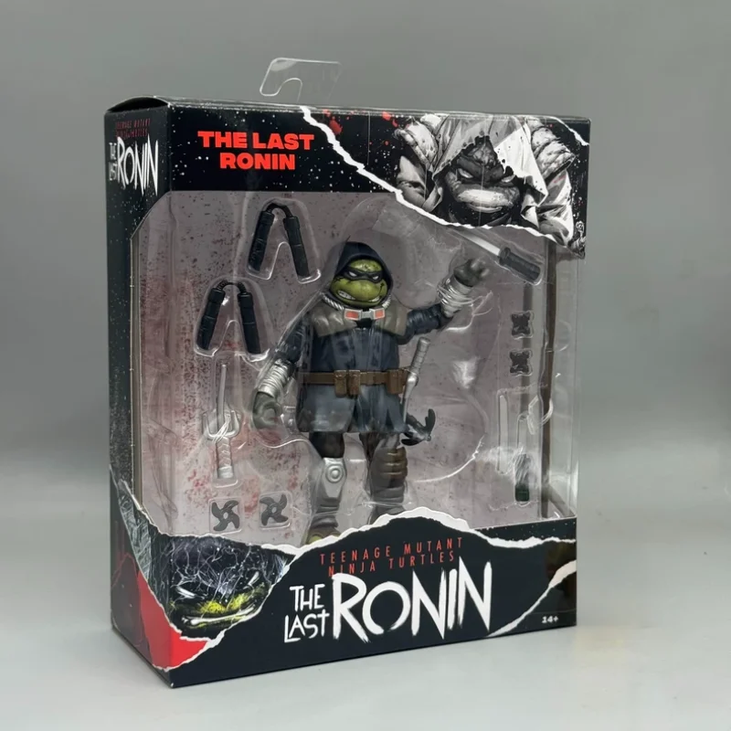Figurki Akcji Wojowników Ninja z Serii The Last Ronin Raphael Michelangelo 11,5 cm Model Kolekcjonerski Zabawka Prezent