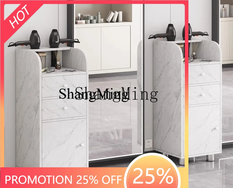 

ZYY Barber Shop Tool Cabinet Instrument Tool Hair Salon Haircut Cabinet Beauty Salon Special Small Trolley Storage Rack