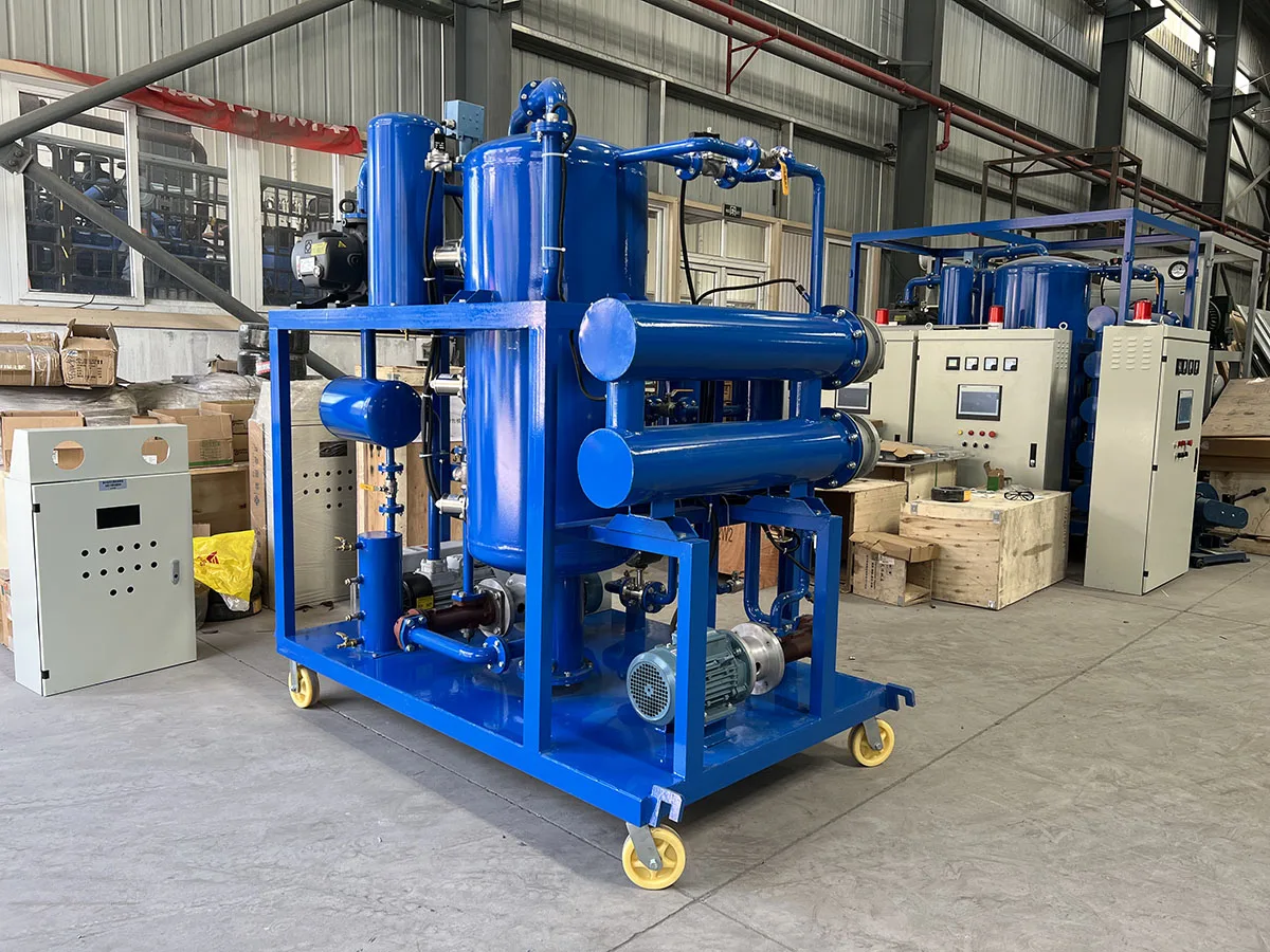 ZYD جهاز تنقية الزيت لآلة محولات الفراغ ذات المرحلة المزدوجة #2