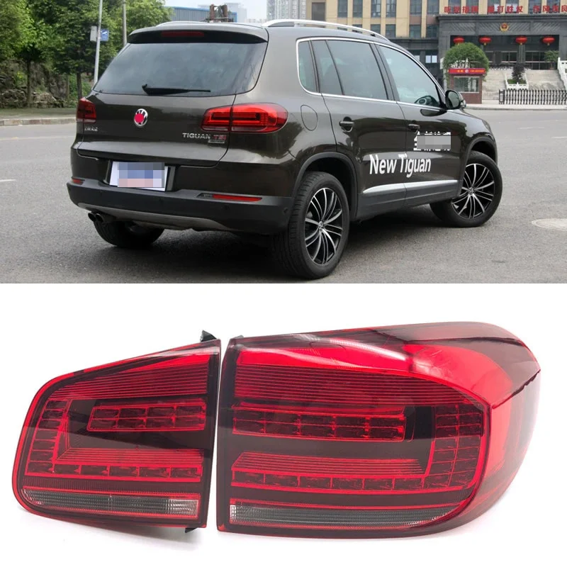 

For VOLKSWAGEN Tiguan 2013 14 15 16 2017 Car Accessories Taillight Assembly Brake lights reverse lights turn signals Rear lamp