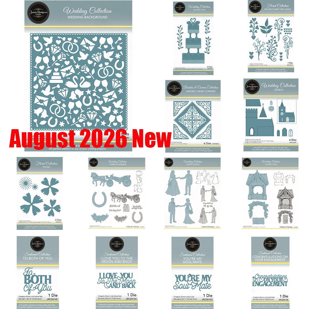 Church Gate 2026 Neue Metallstanzformen Klarsichtstempel Geburtstag Handgemachtes DIY Scrapbooking Vorlage Grußkarte Prägung Dekoration