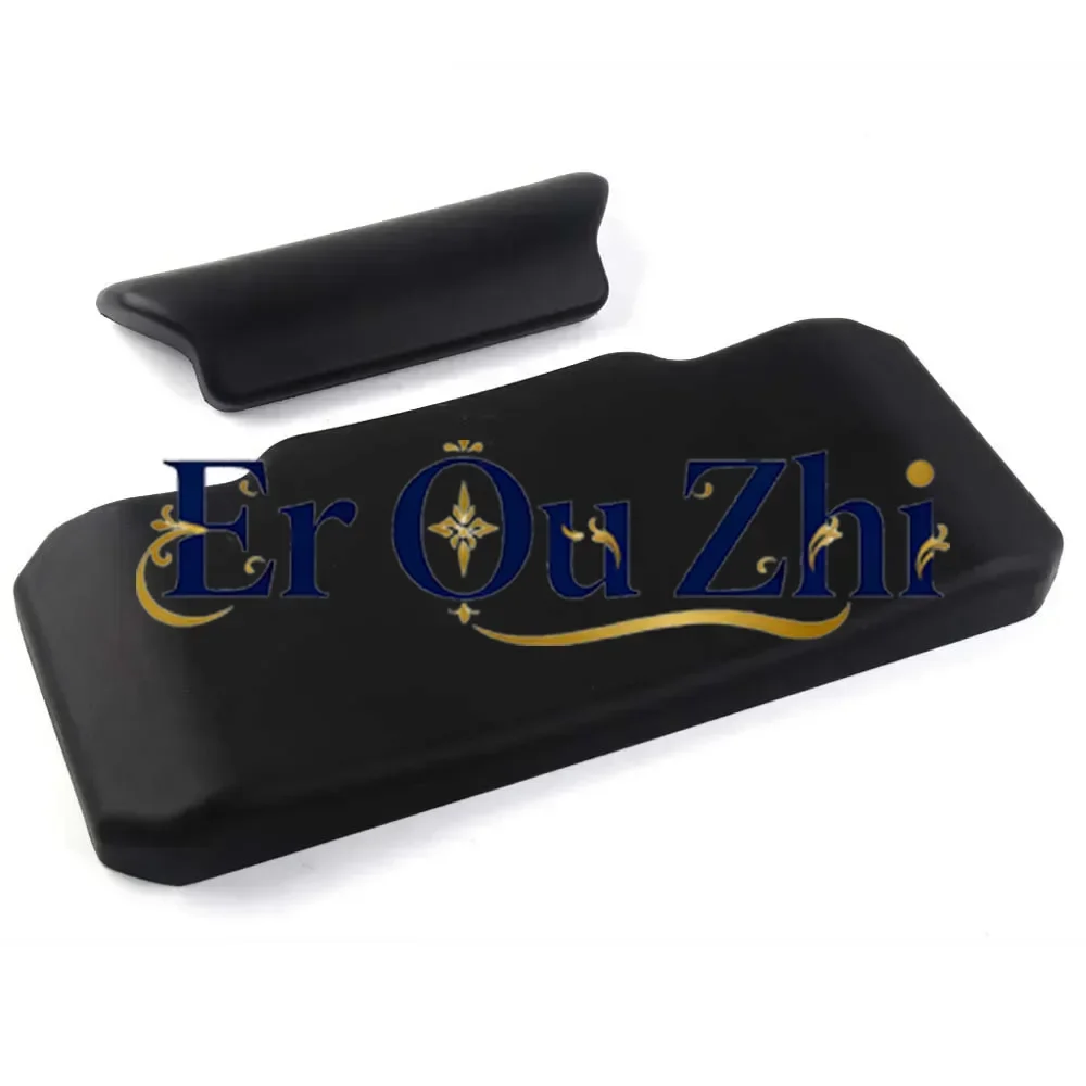 Motorcycle Passenger Backrest Back Pad Universal Self-adhesive Shockproof Moto Rear Top Case Box Luggage Cushion Pad Backrest