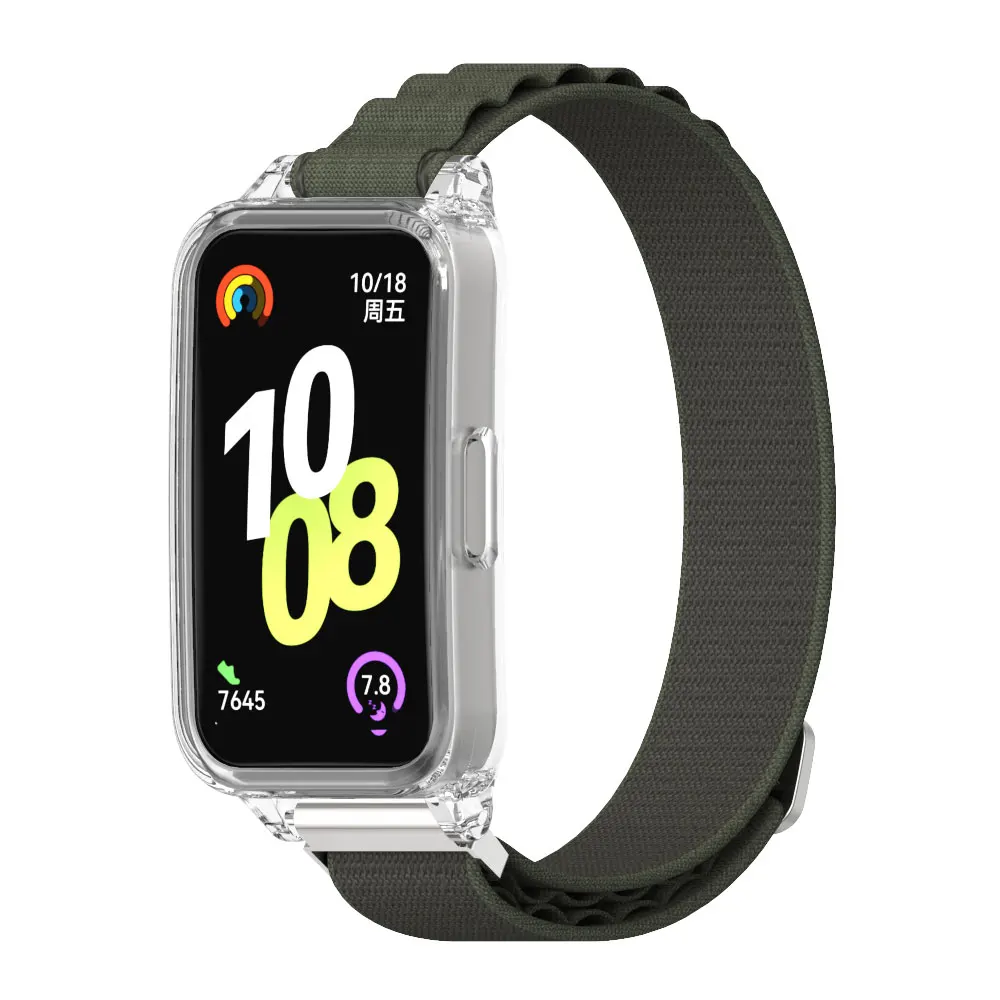 Pulsera transpirable para Huawei Band 10 9 8, correa de nailon reemplazable para Huawei Band 9 10, accesorios de correa de reloj