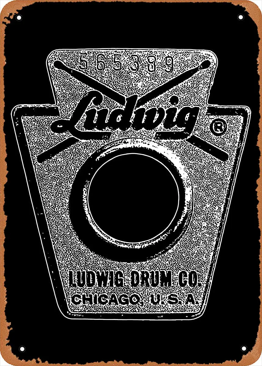 Metal Music Poster - Drums Music Ludwig Snare Drums - 8