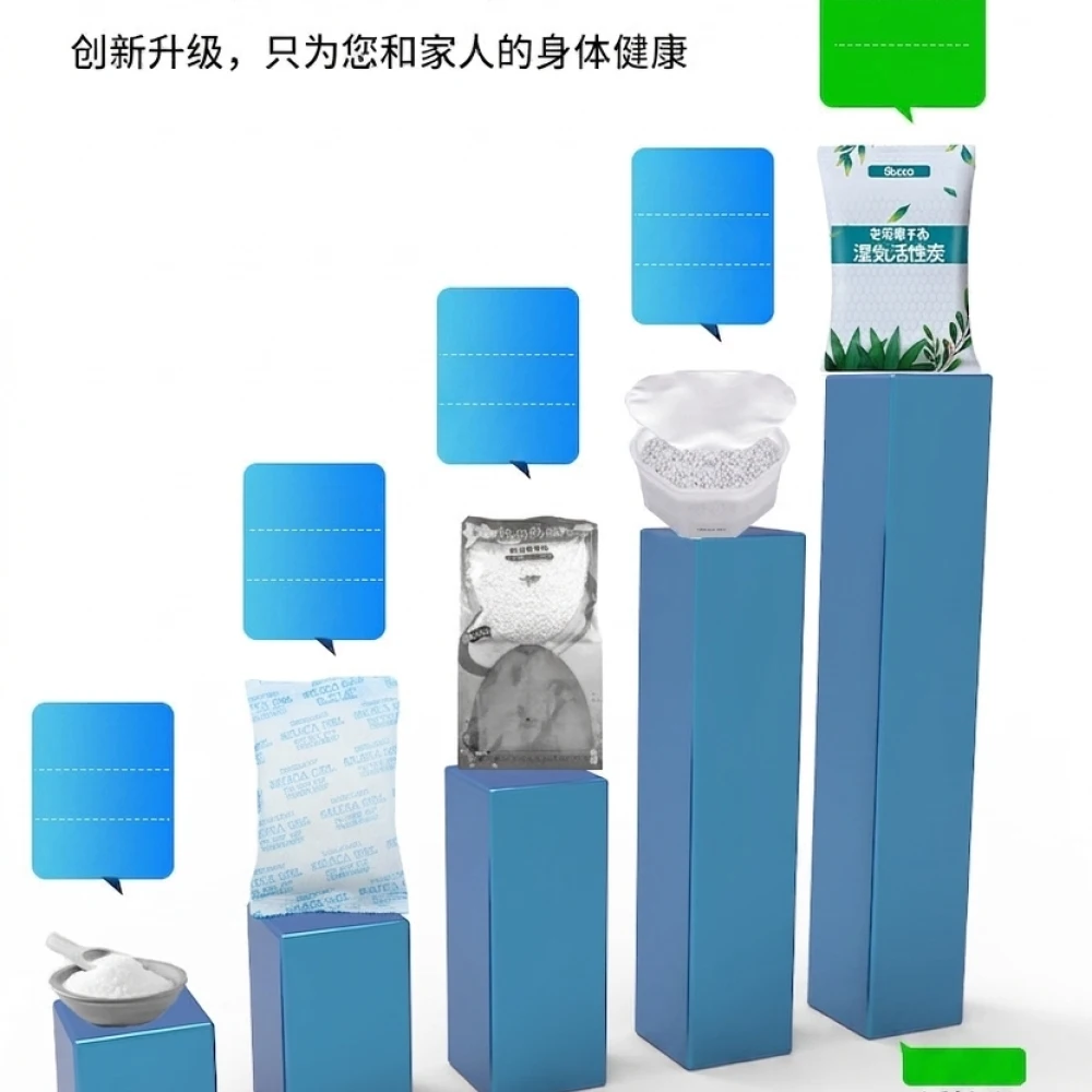 Indoor Moisture Absorber Bags Hanging Dehumidifying Pack For Home Closet Wardrobe Room Anti Mildew Odor Eliminate Tool