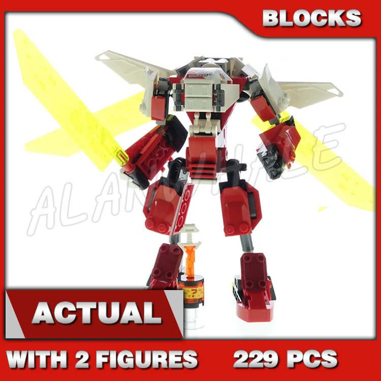 517 قطعة Shinobi Legacy Golden Mech Temple of Light Stone Army Scout 11486 مجموعات مكعبات البناء هدايا متوافقة مع النموذج