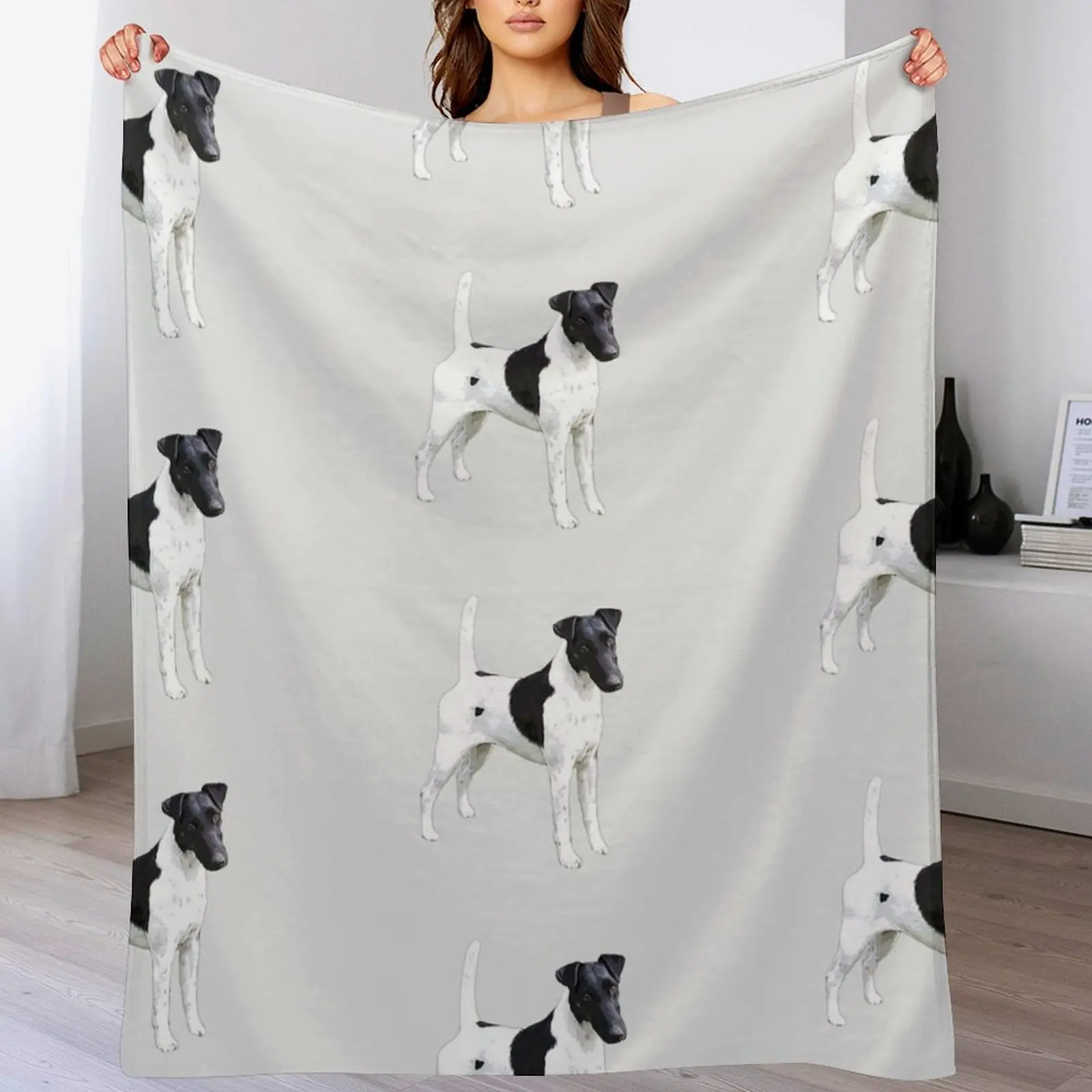 Fox Terrier Smooth Throw Blanket manga for babies heavy to sleep Nap Blankets