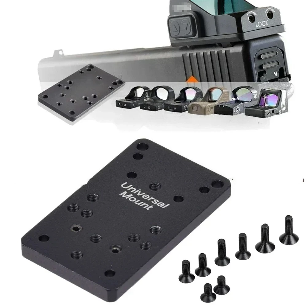 

Universal RM/SR/M1/M2 Scope Mount Plate Base Tactical Glk Pistol Red Dot Optics Sight Mount