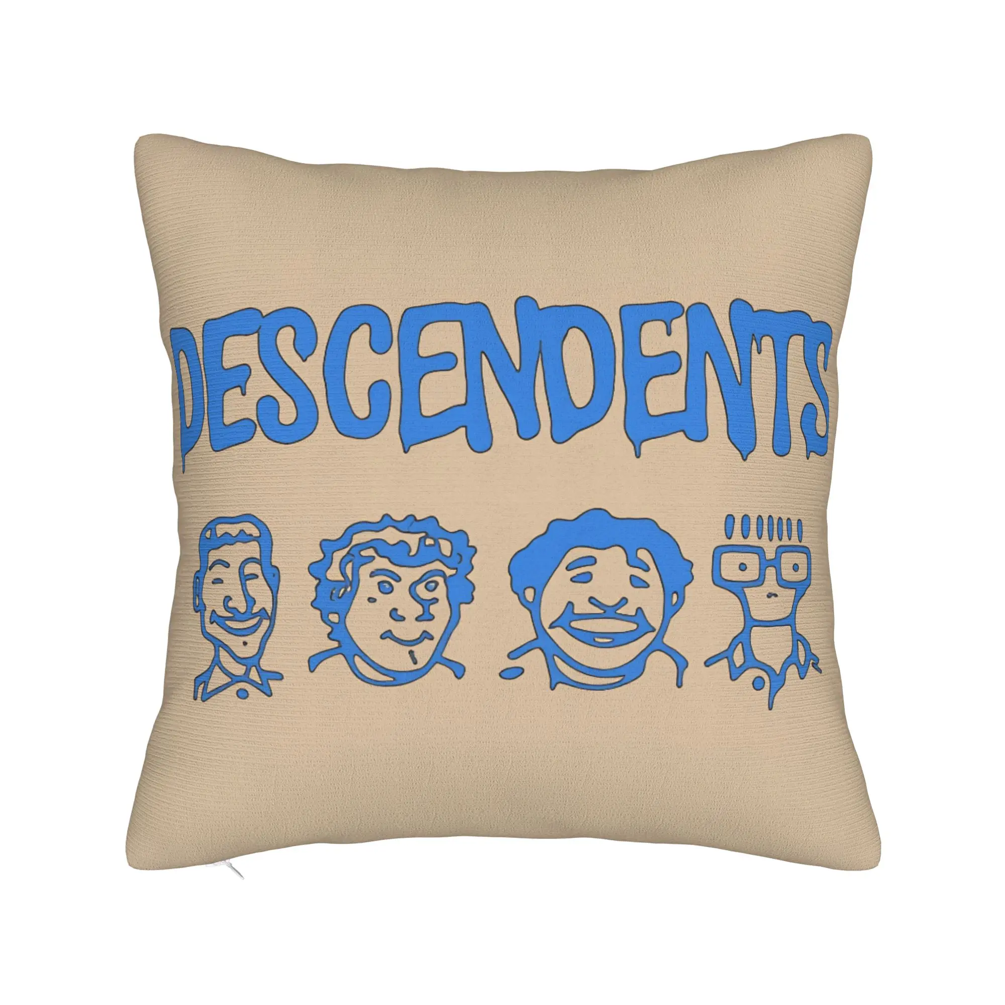 Descendents Milo Goes to College Pillow Case  Comfy Pillow Cover Cute Funny Pillowcases For Living Room Chair