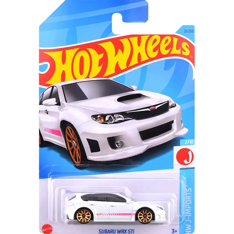 Original Hot Wheels Car Subaru WRX ST1 Toys for Boys Scale 1/64 Diecast Vehicle Alloy Model Juguetes Collection Birthday Gift