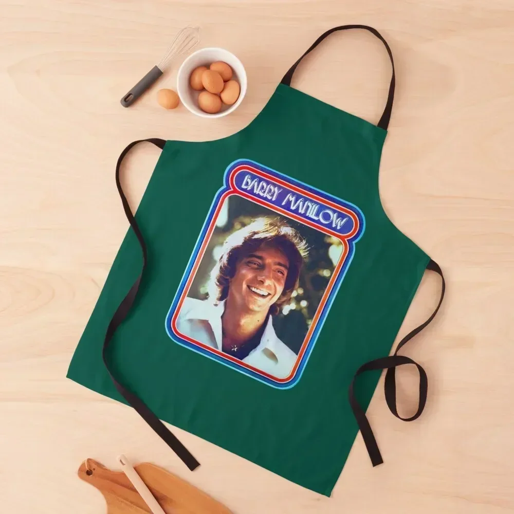 

Barry Manilow Apron All For Kitchen And Home Kitchen Things bib nail tech supplies Apron