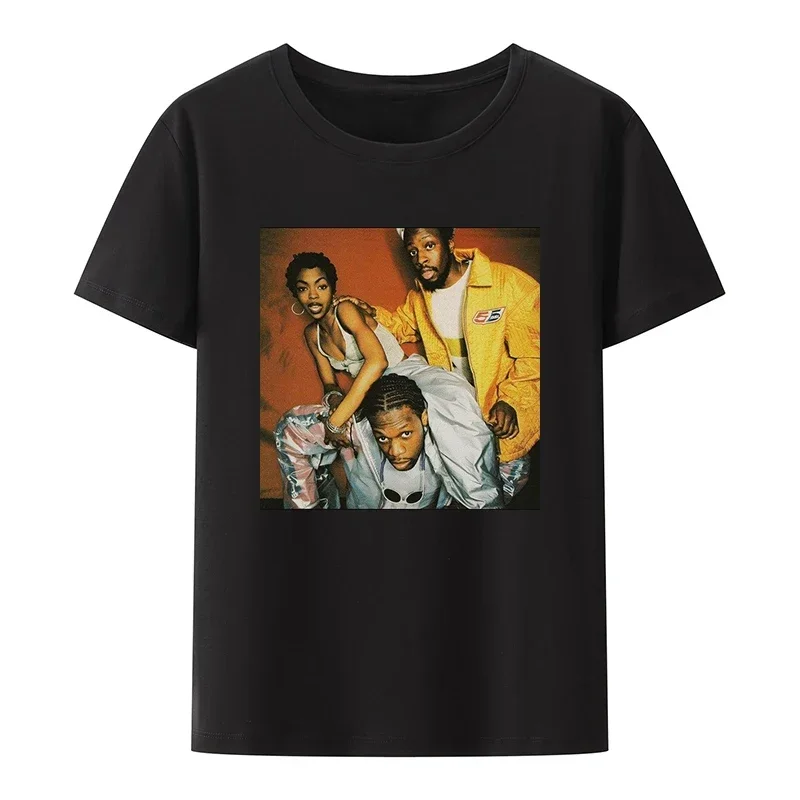 Die fugees T-Shirt Männer Vintage Hip Hop Reggae Fusion Soul Musik Lauryn Hill T-Shirt männlich Sommer ästhetische Kurzarm T-Shirts