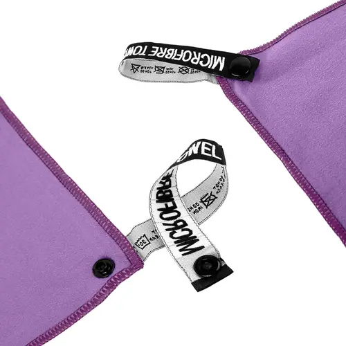 Imagen 2 del producto Toalla de microfibra, 6 tamaños, toalla súper absorbente de secado rápido, bolsa portátil, gimnasio en la playa, Yoga, Camping, viajes, deporte