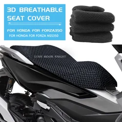 Motorcycle Protective seat cover for Honda for Forza350 NSS350 for Forza NSS 350 3D Mesh Fabric Breathable Waterproof Seat Cover