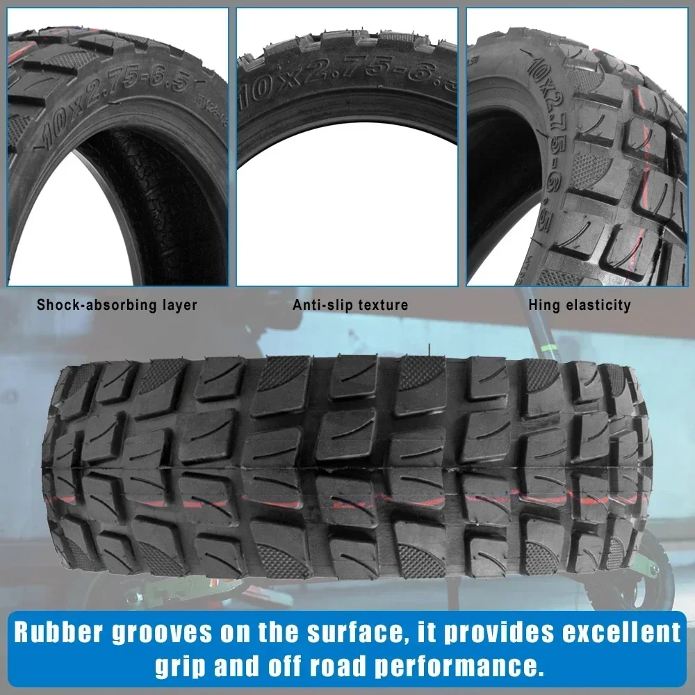 10x2,75-6,5 Offroad-Vakuumreifen, 10 Zoll, für IX3, IX4, IX7 Pro, für Speedway 5, für Dualtron 3 Elektroroller – Detail 4