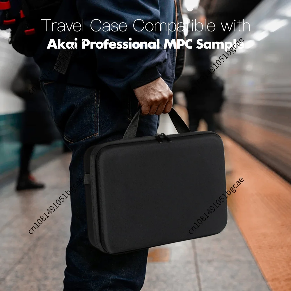 EVA Hard Shell Carrying Case for Akai MPC X Waterproof Shockproof Storage Bag with Shoulder Strap