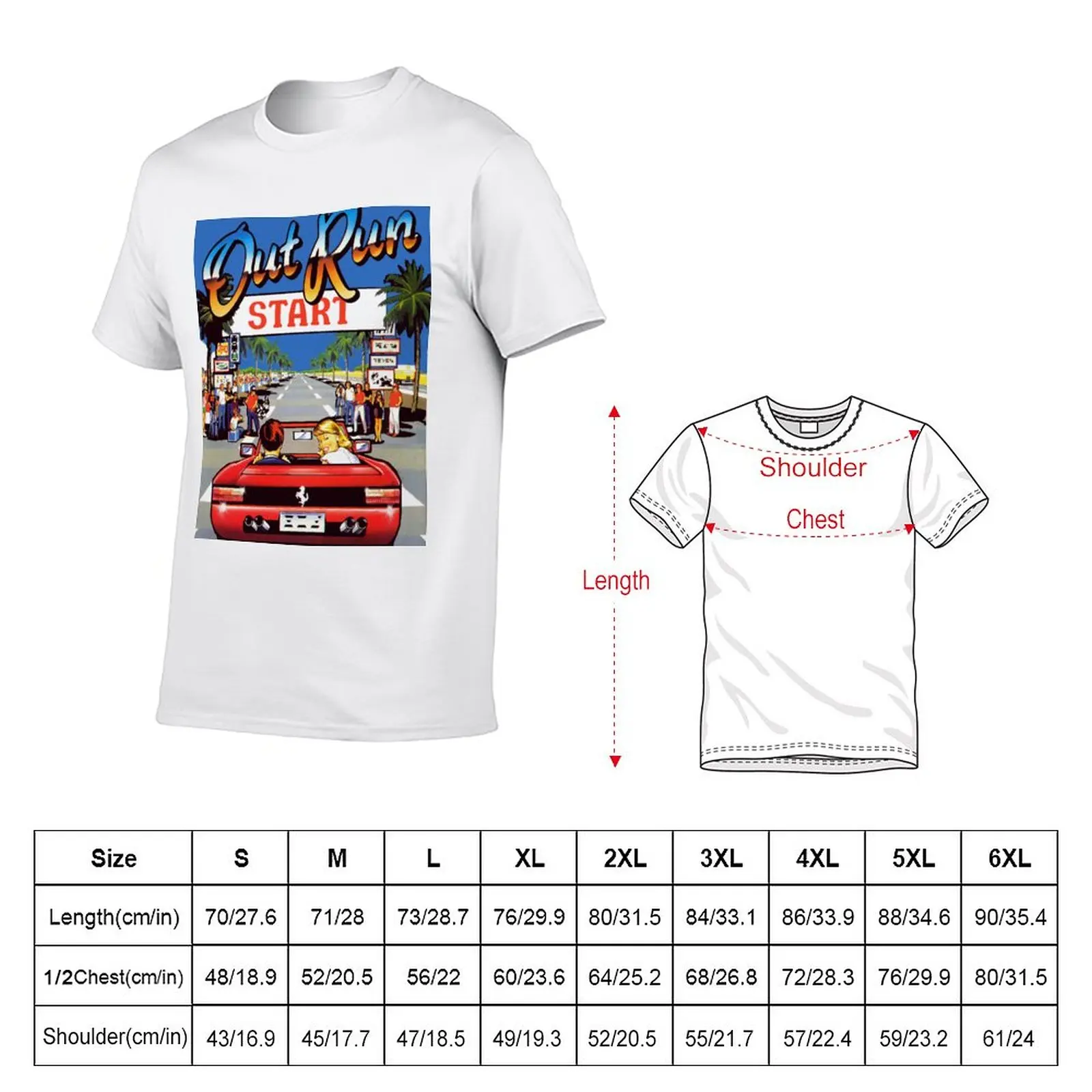 New outrun 90s T-Shirt Short sleeve tee quick drying t-shirt cute tops custom t shirts mens clothes