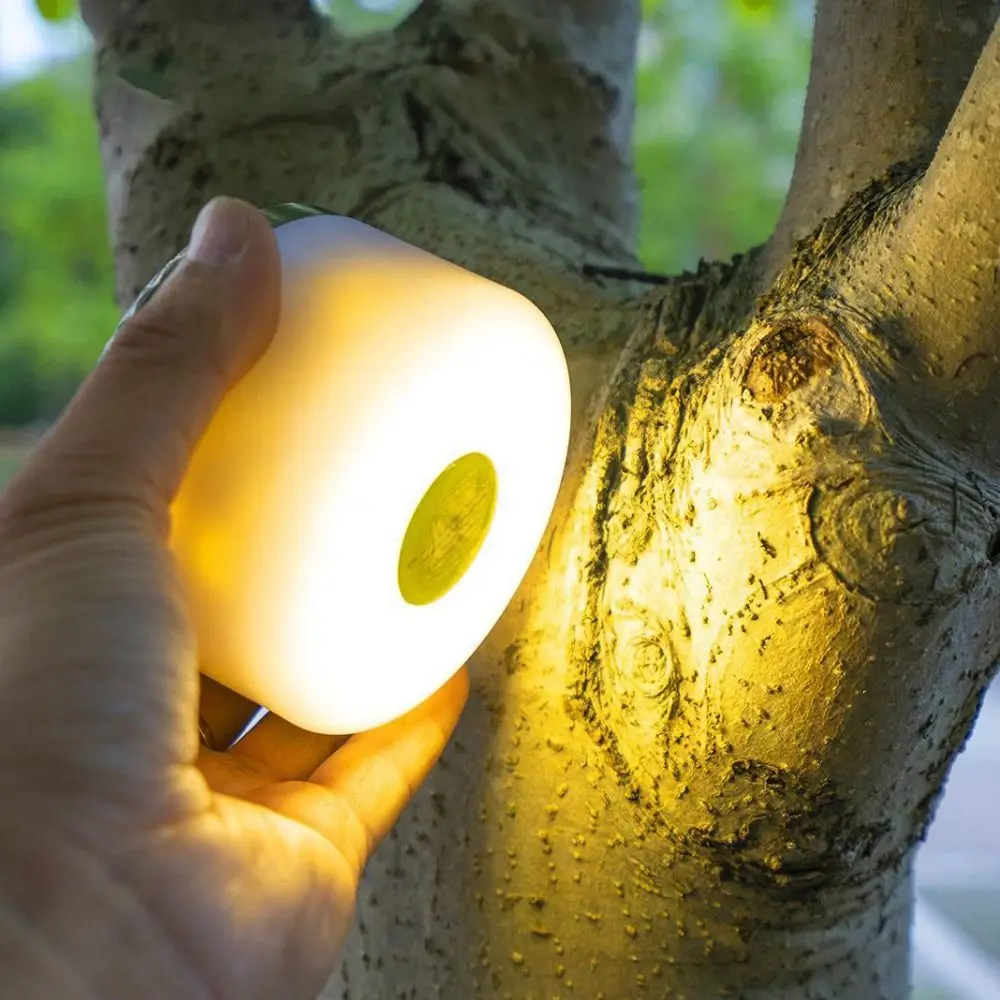 Lampu Camping Luar Ruangan 10M Tahan Air Lipat Lampu Natal dengan 8 Mode Pengisian USB Lampu Peri LED untuk Camping